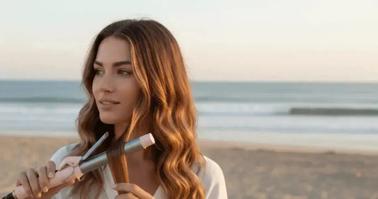 Effortless Beach Waves Using a 3 Bar Curling Iron