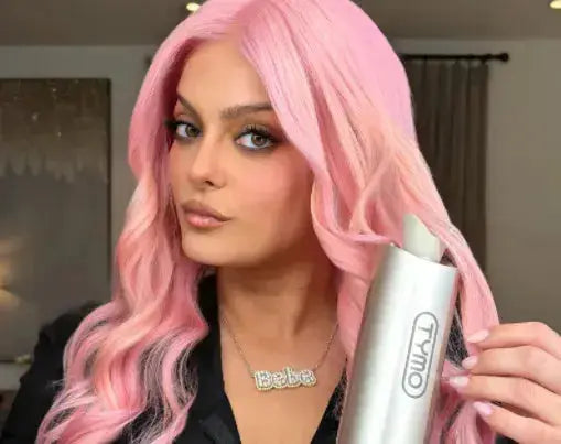 Curls-Like-Candy-Bebe-Rexha-Shows-Off-Her-TYMO-CURLPRO-PLUS-Magic Tymo Beauty