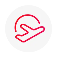 Fast free shipping icon