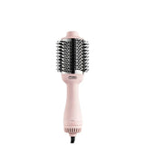 TYMO VOLUMIZER PINK best hair dryer brush for frizzy hair with titanium barrel.
