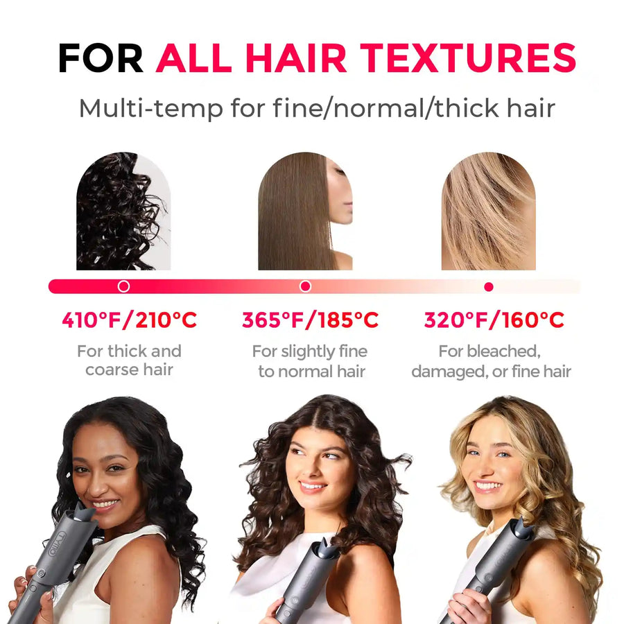 TYMO CURLPRO wave curler for soft, beachy waves