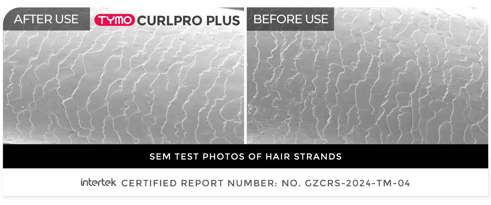 Intertek certified results show why TYMO CURLPRO PLUS is among best automatic hair curlers.