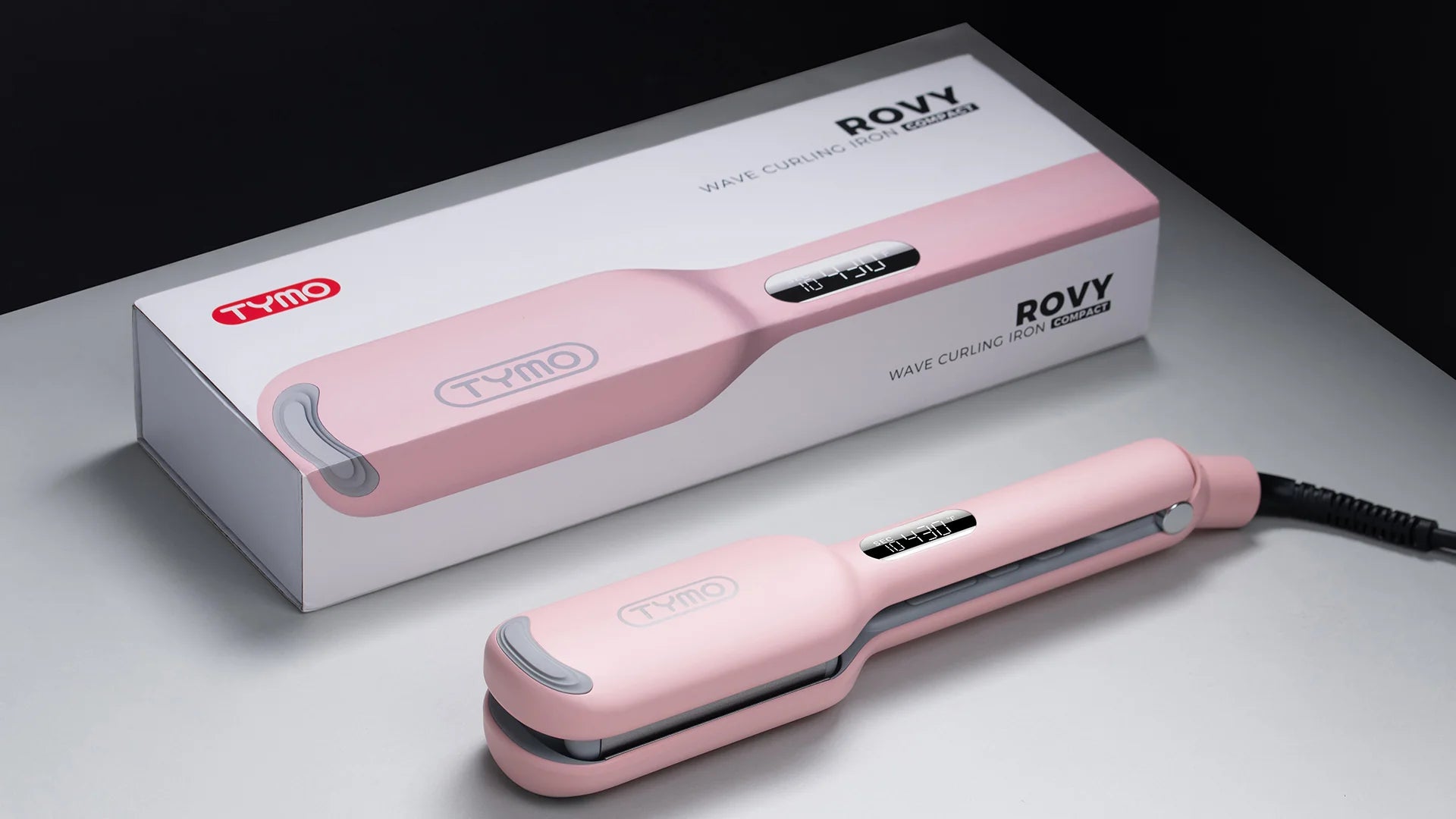 TYMO ROVY COMPACT deep waver curling iron package
